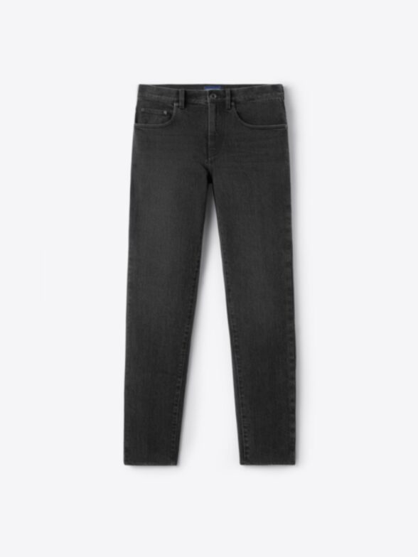 Thumb Photo of Japanese 12oz Washed Grey Stretch Jeans