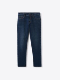 Shop Japanese 12oz Dark Wash Indigo Stretch Jeans