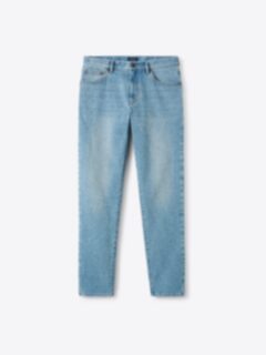 Shop Japanese 12oz Light Wash Indigo Stretch Jeans