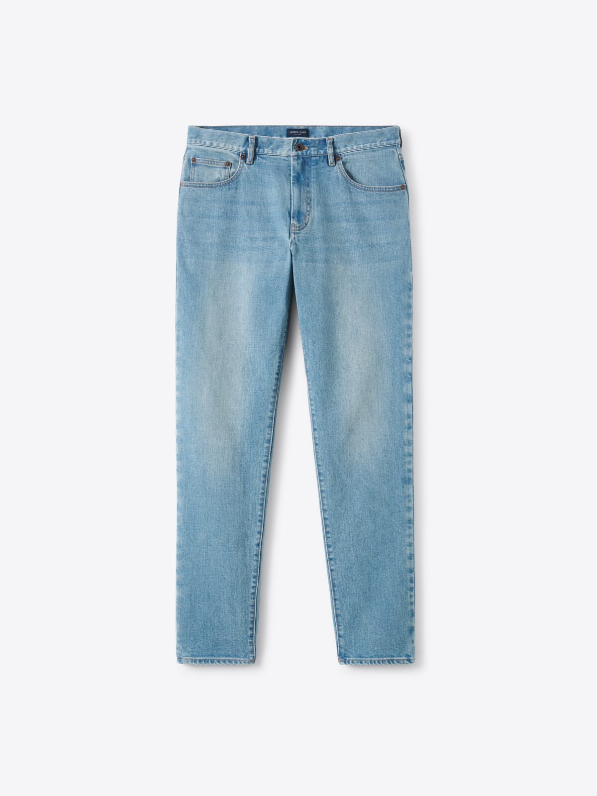 Japanese 12oz Light Wash Indigo Stretch Jeans Custom Fit Pants