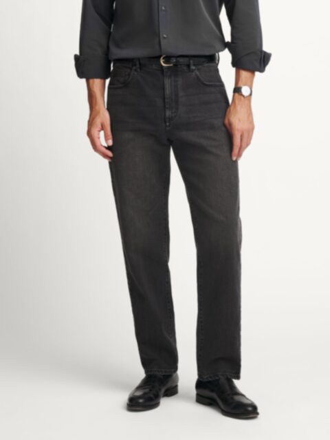 Di Sondrio Black Stretch Chino - Custom Fit Pants