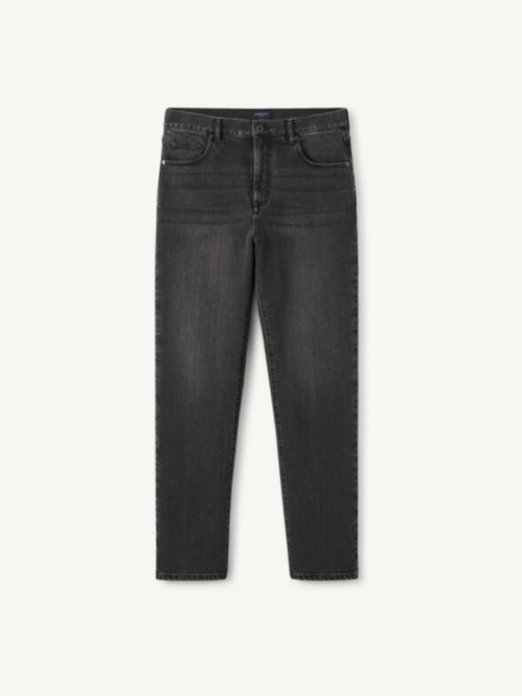 Thumb Photo of Dean Stretch Vintage Straight Jean in Charcoal Wash Japanese Denim