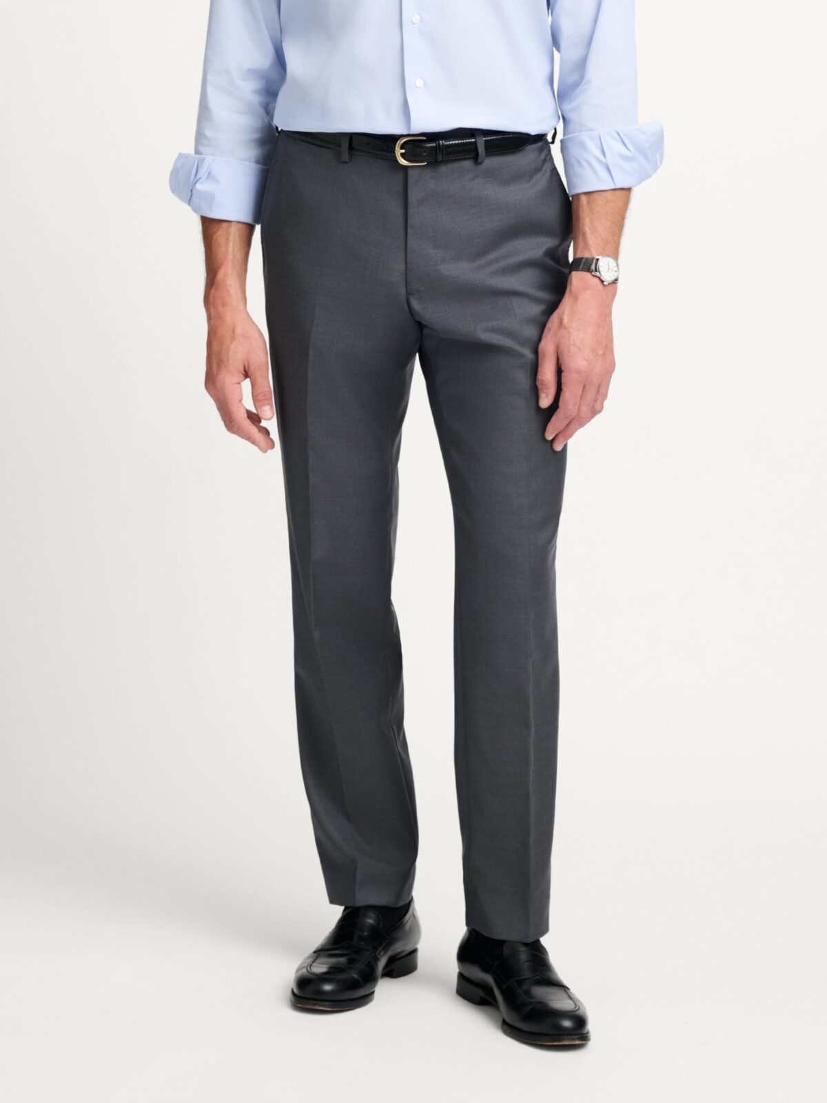 grey dress pants Men's Light Slim Fit  OMC Formal bar tacked at all stress points Haggar Premium Comfort Dress Pants,