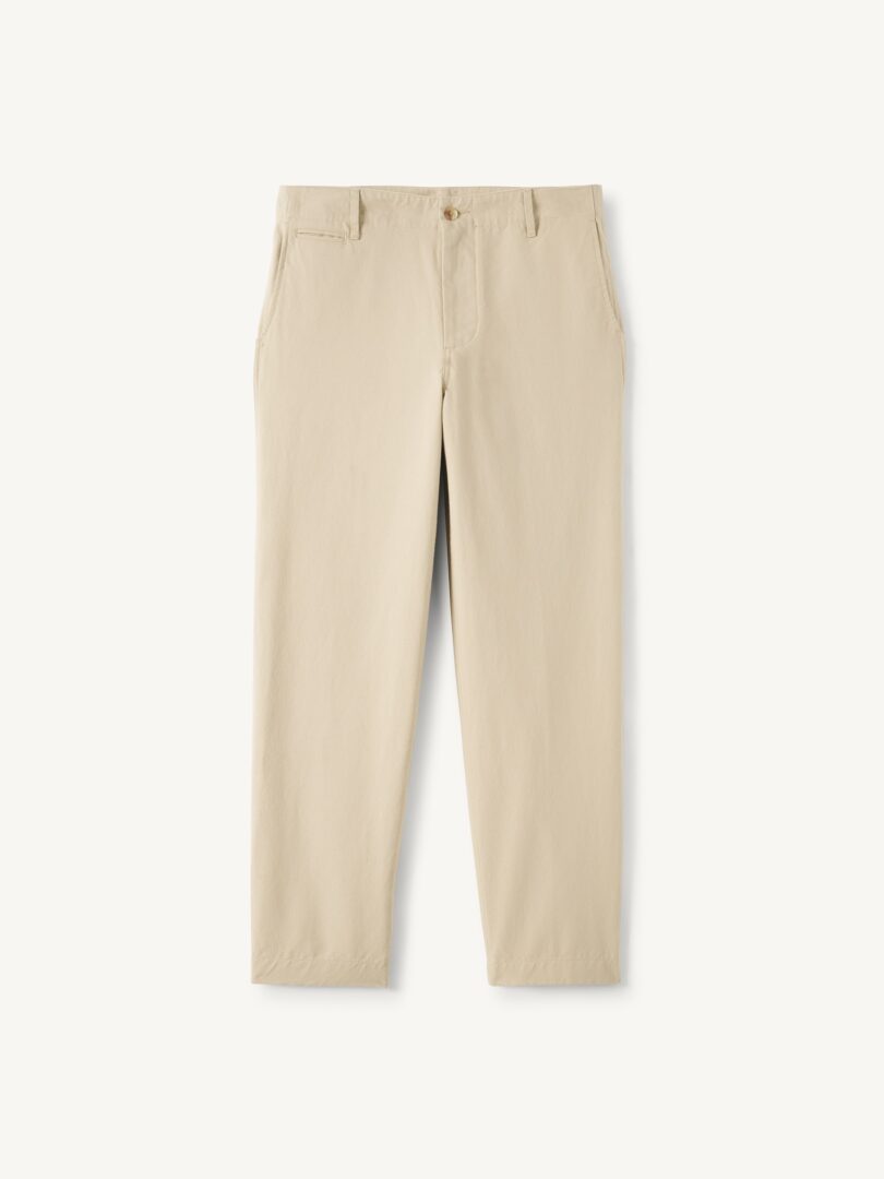 Men’s Tan Rustic Weave Cotton Winslow Pant Thumb