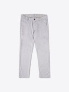 Di Sondrio Light Grey Heavy Stretch Twill Chino - Custom Fit Pants