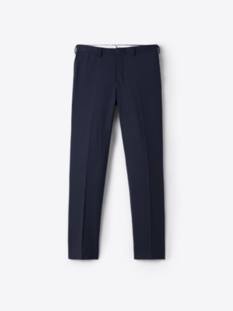 Men's Blue Trousers | Navy & Light Blue Trousers | Moss