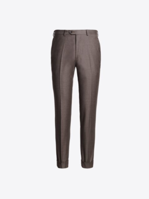 Hazel Heavy Brushed Cotton Stretch Dress Pant - Custom Fit
