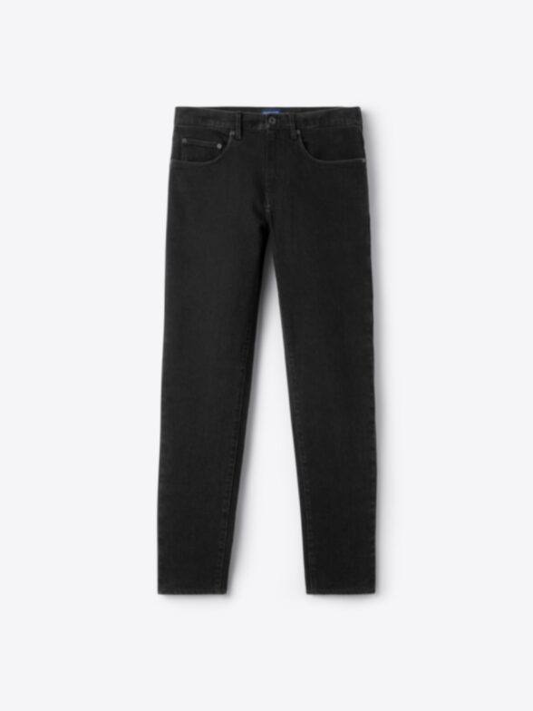 Thumb Photo of Japanese 12oz Rinse Wash Black Stretch Jeans