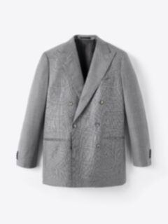 Double Breasted VBC Grey Glen Plaid Bedford Suit - Custom Fit