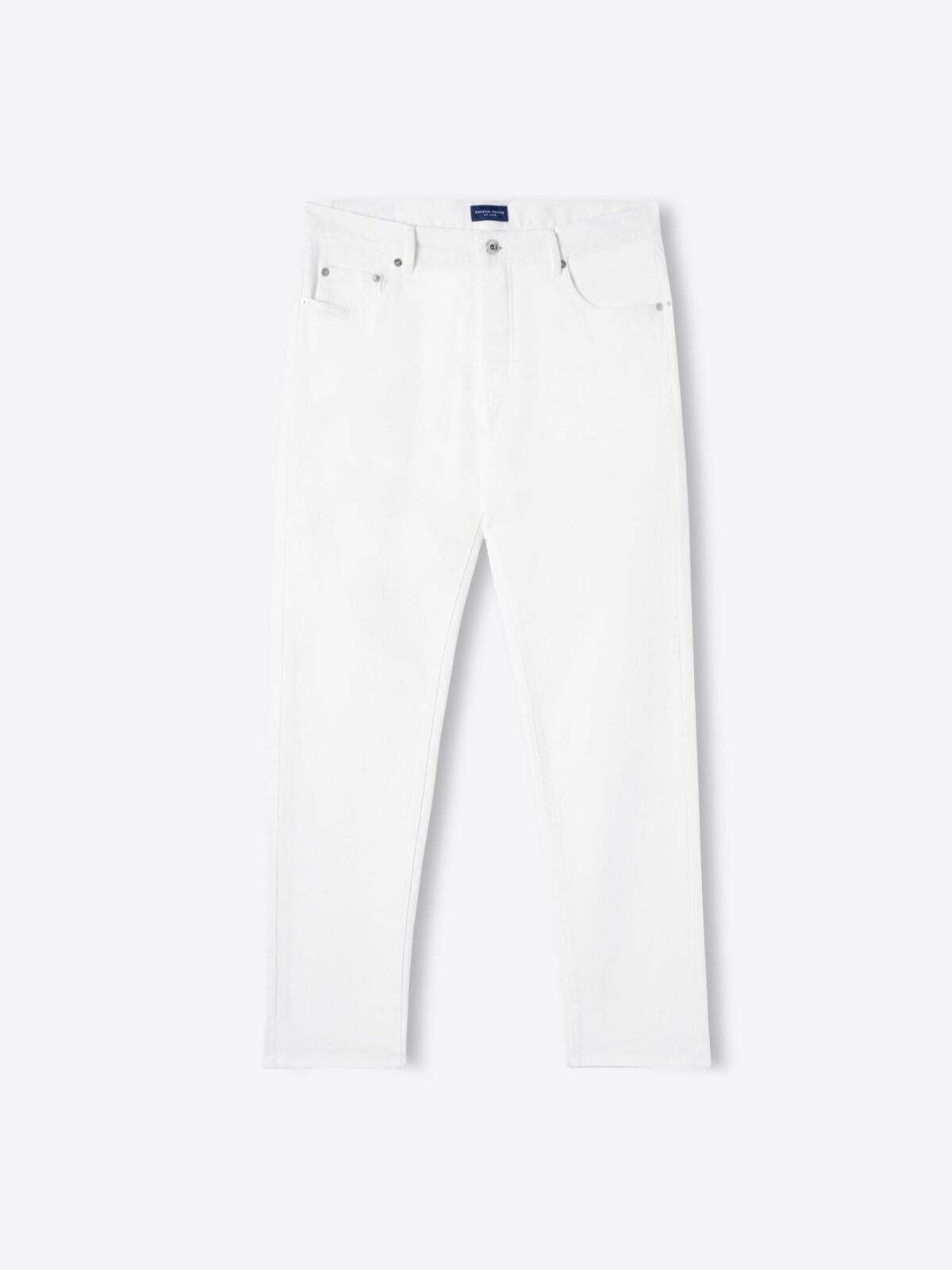 Japanese White Lightweight Stretch Jeans