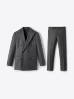 Double Breasted VBC Grey S110s Allen Suit