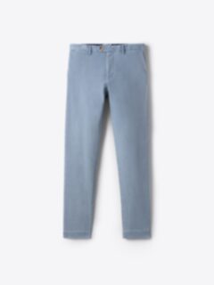 Shop Faded Blue Stretch Canvas Chino