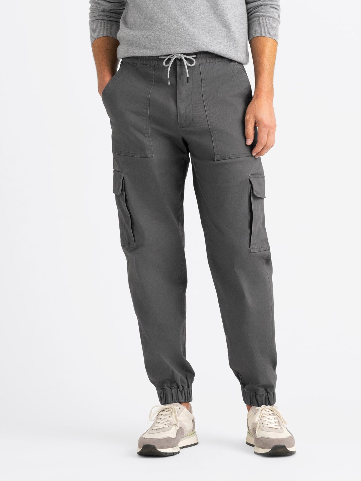 Drawstring Applique Cargo Pants In COFFEE | ZAFUL 2025