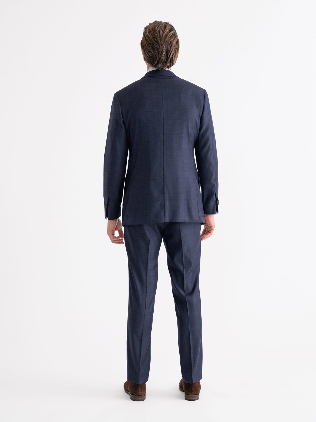 Loro Piana 150s Black Tuxedo Trousers - Acustom Apparel