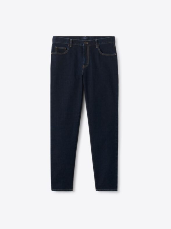 Thumb Photo of Japanese 12oz Rinse Wash Indigo Stretch Jeans