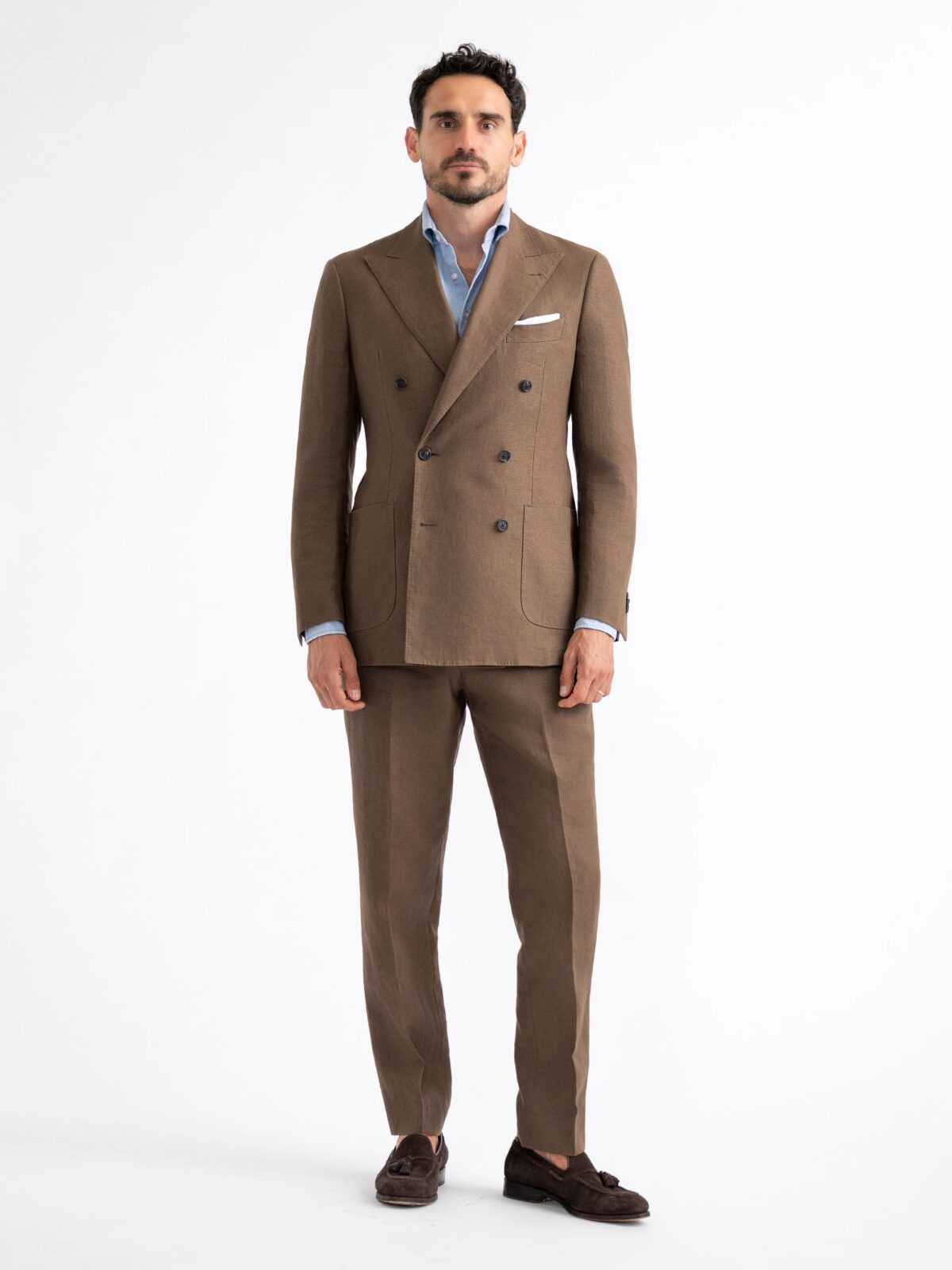 Double Breasted Black Golden Button Mens Suit -  Canada