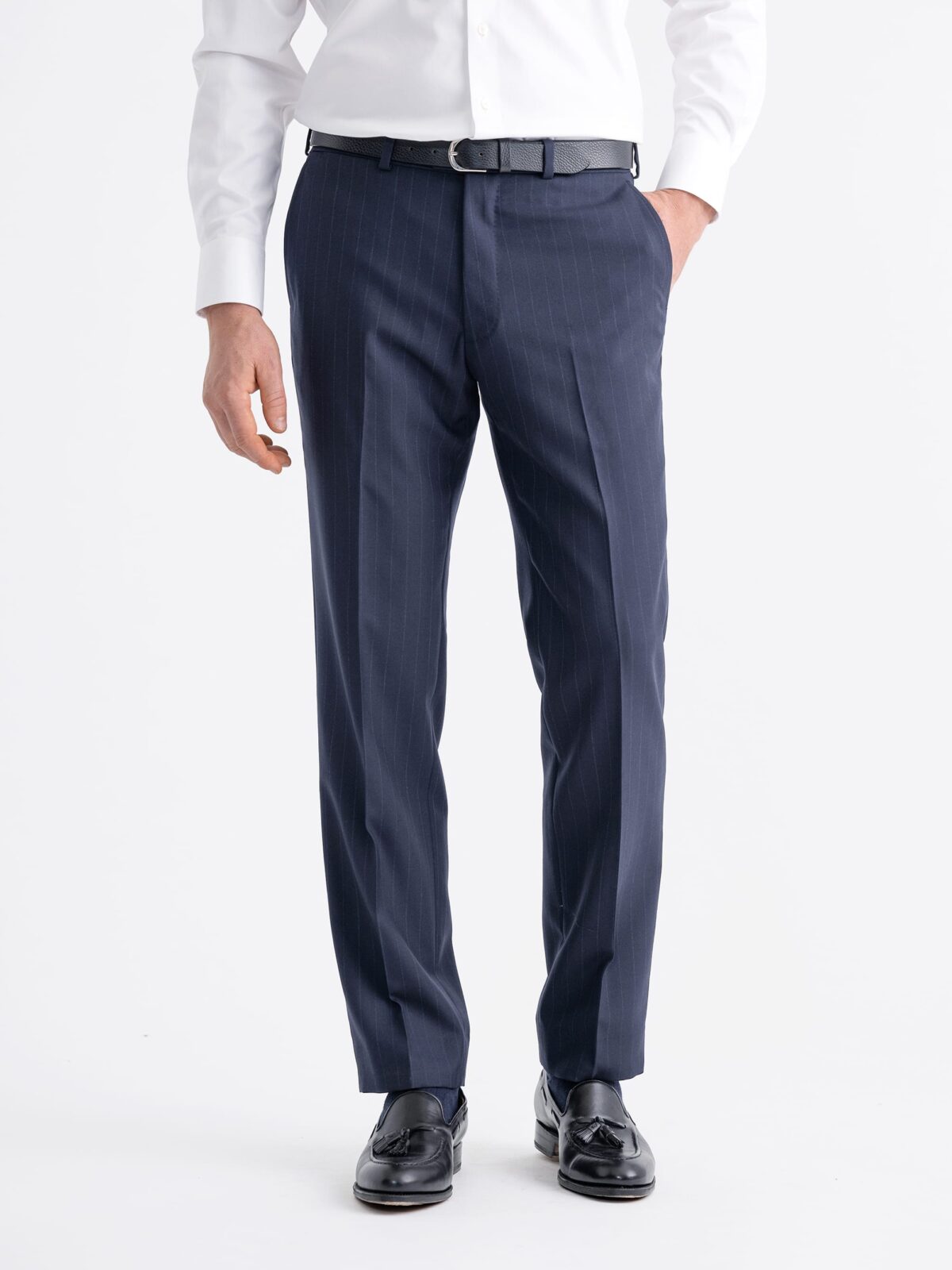 Buy CLITHS Cotton Trousers for Men Navy Blue/Formal Pants for Men Slim Fit  at Amazon.in