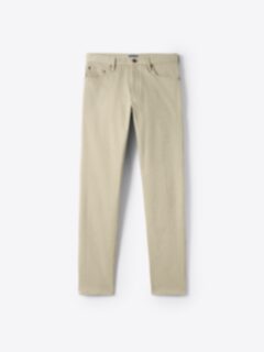 Shop Akita Dried Sage Stretch Organic Slub Twill 5-Pocket