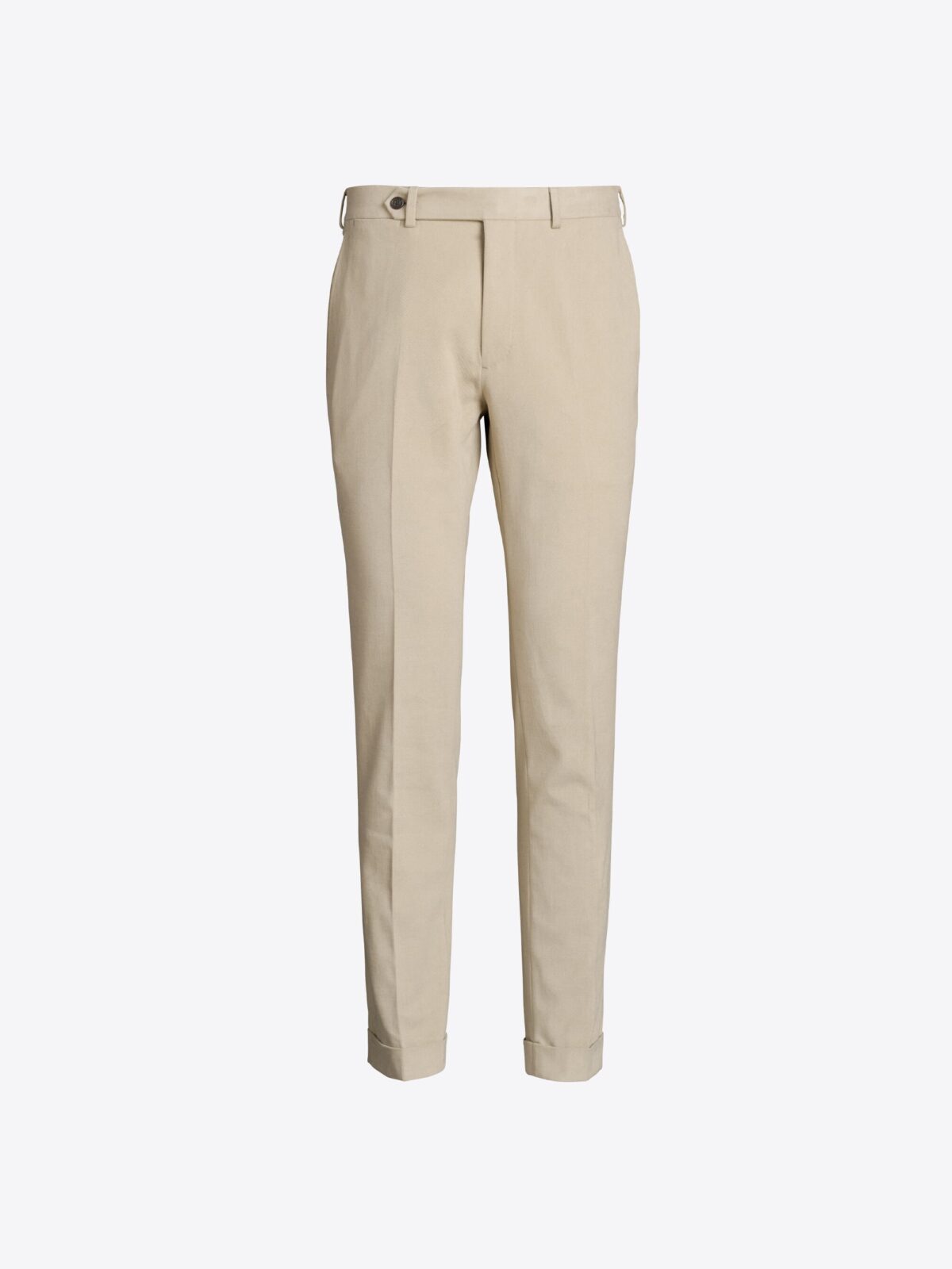 Sondrio - Light Brown - Stretch - Brushed Twill Trouser | SPIER & MACKAY