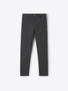 Shop Milano Dark Grey Performance Knit Chino