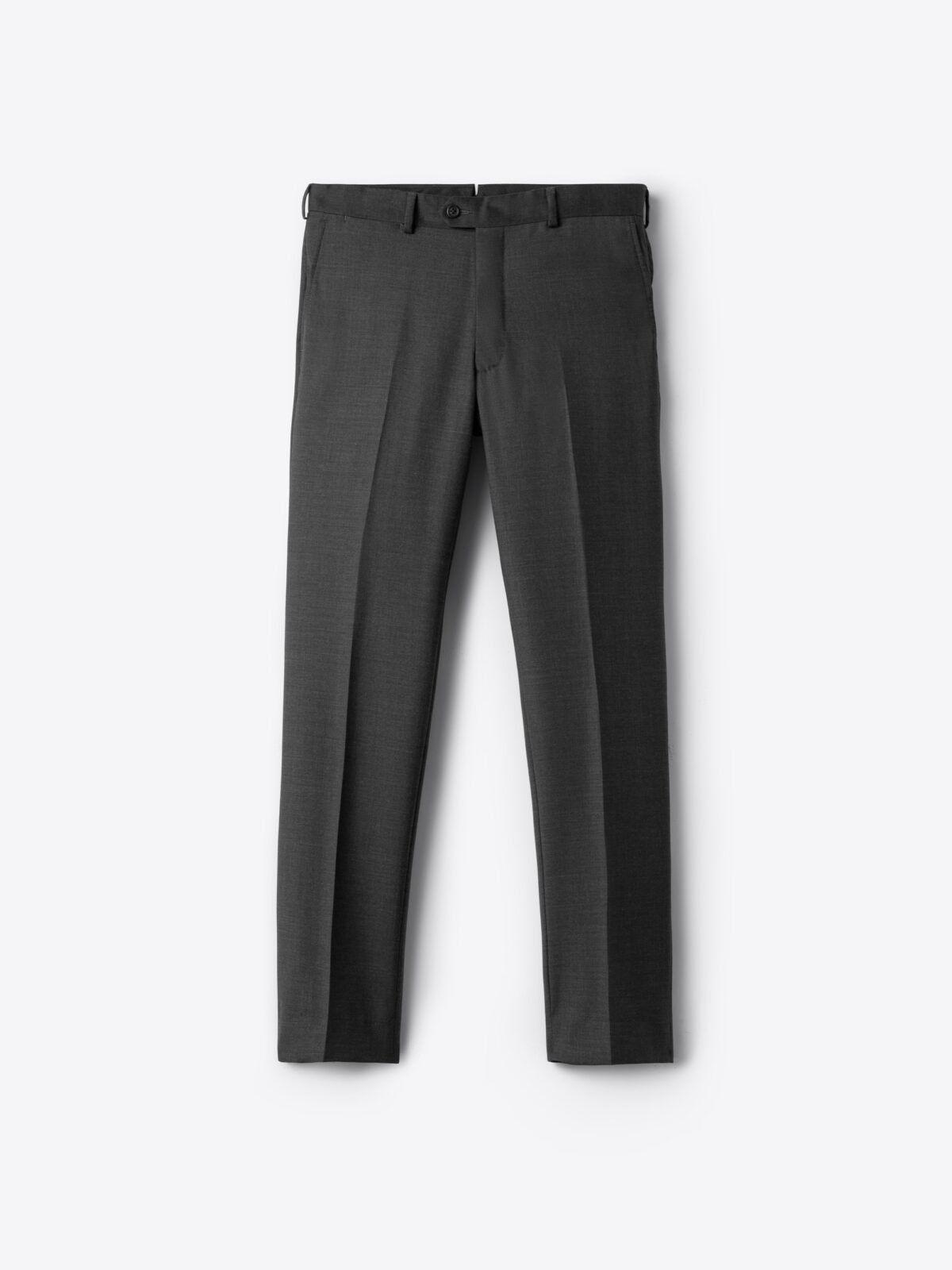 Anthracite Men's Flannel Trousers in 100% Wool – Stefano Bemer