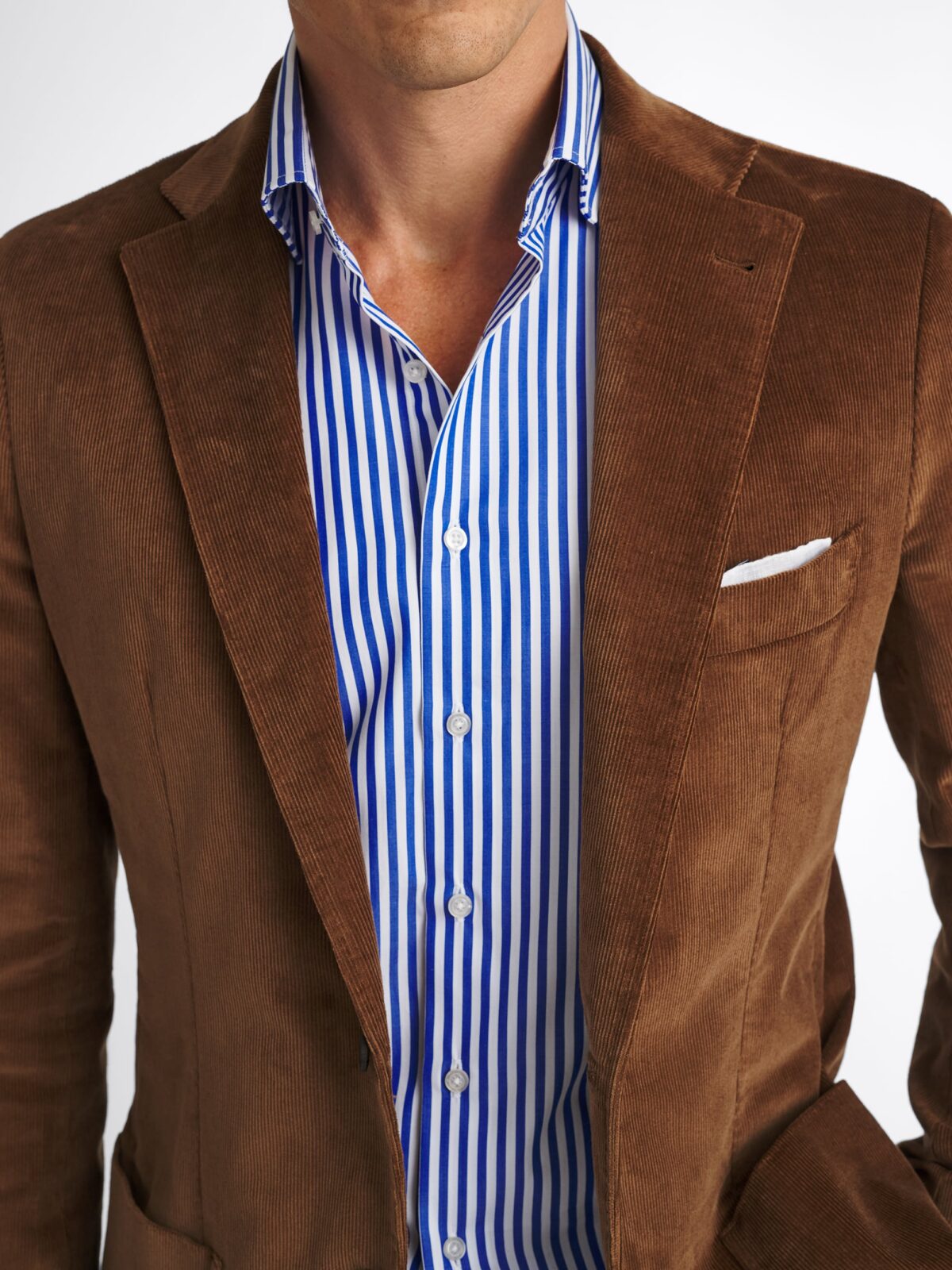 301 TRENCHENTOUNO コーデュロイduca visconti 50 Duca Visconti Hazelnut Stretch Corduroy Waverly Suit