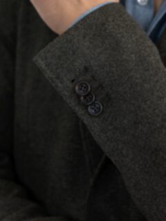 VBC Pine Melange Knit Merino Flannel Waverly Jacket - Custom