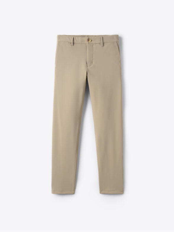 Milano Taupe Performance Blend Chino Product Image