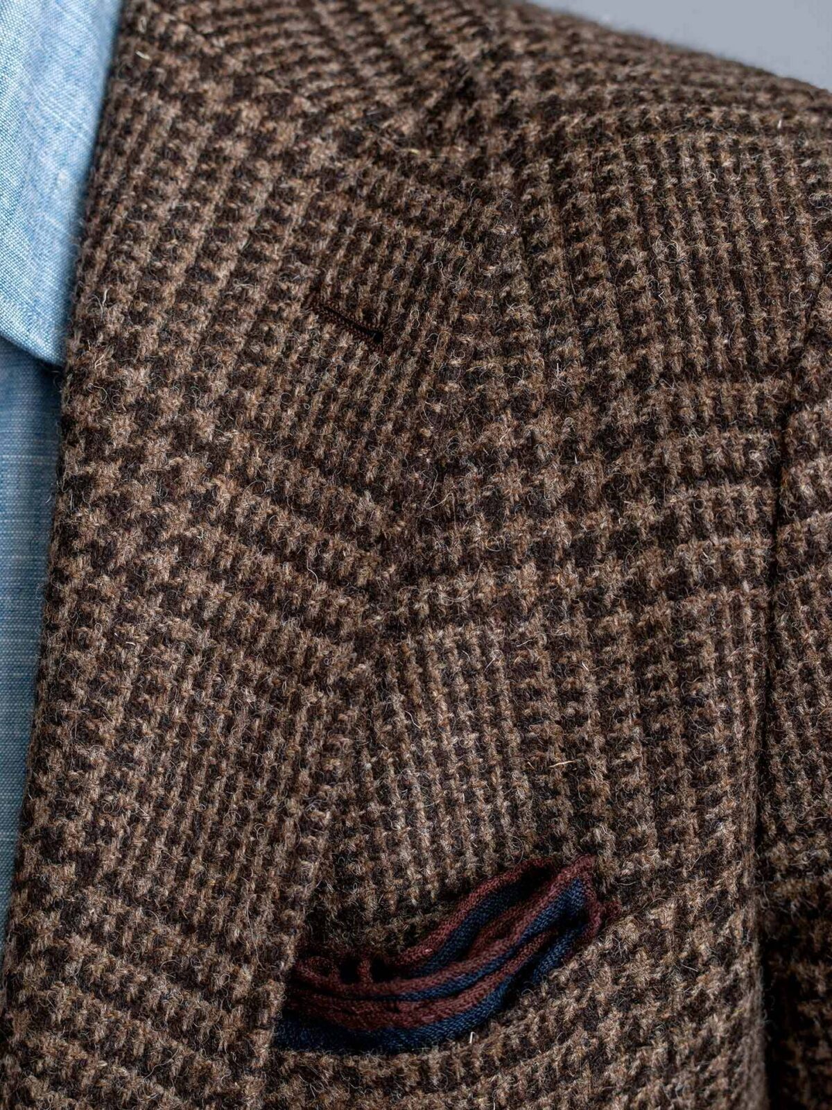 Waverly Brown Glen Plaid Tweed Jacket - Custom Fit Tailored Waverly Brown Glen Plaid Tweed Jacket - Custom Fit Tailored