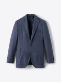 Shop Slate Brushed Hopsack Bedford Jacket