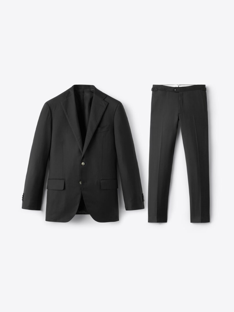 Gray Jacket with Black Pants