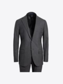 Shop Allen Charcoal Comfort Fresco Suit
