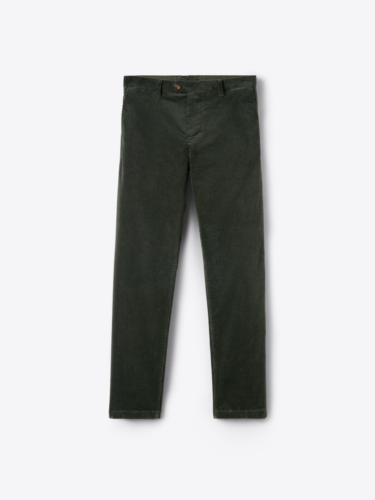 Green Corduroy Pants for Men - Green Tapered Pants