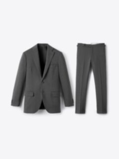 Shop Dark Grey Stretch 3 Ply Fresco Allen Suit