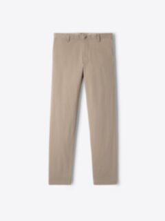 Shop Modena Khaki Peached Stretch Cotton Chino