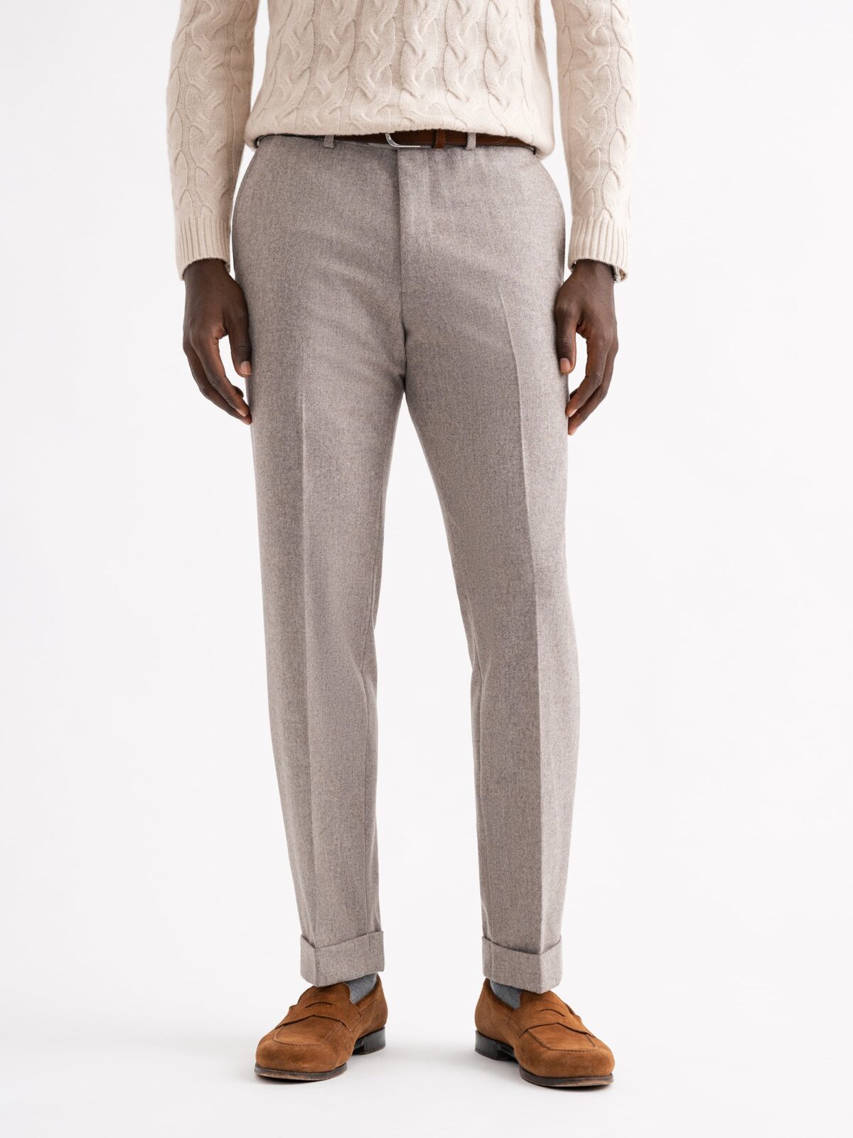 VBC Fawn Flannel Dress Pant - Custom Fit Tailored Clothing
