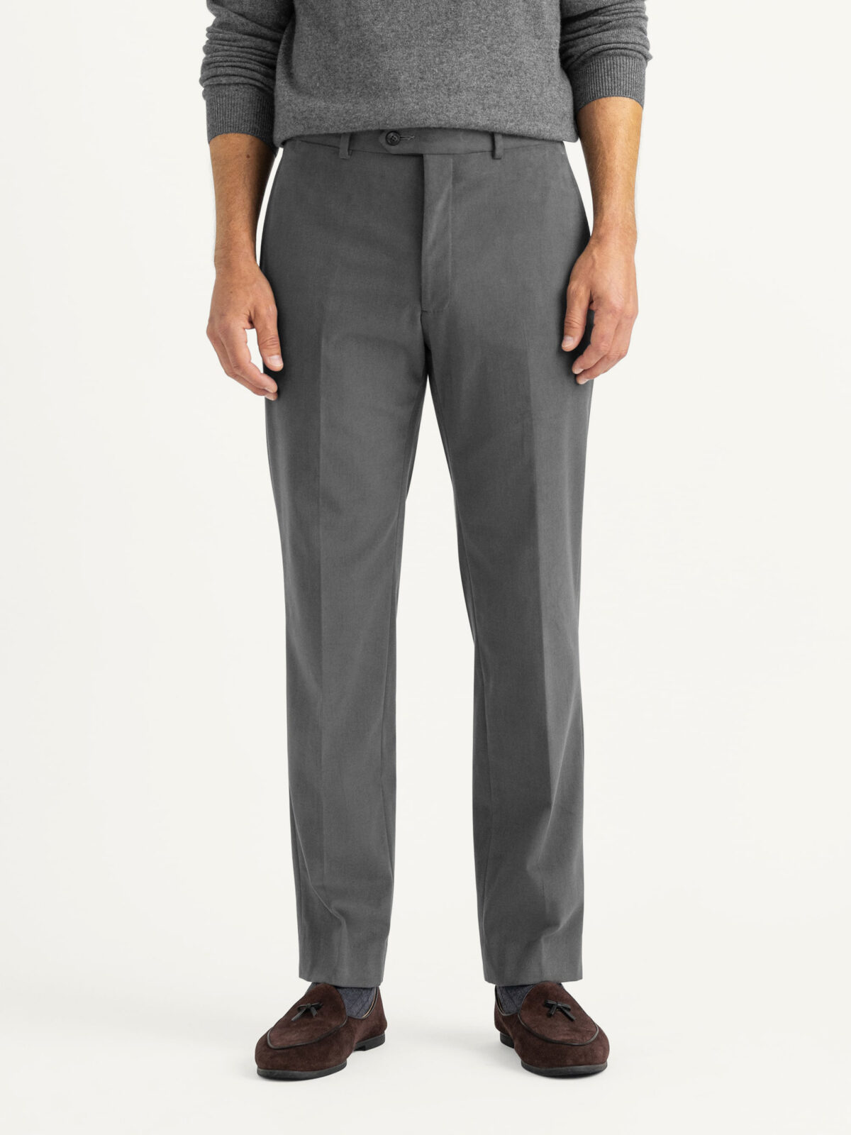 3t grey dress pants Heavy Brushed Cotton Stretch Pant T Shirt Dress