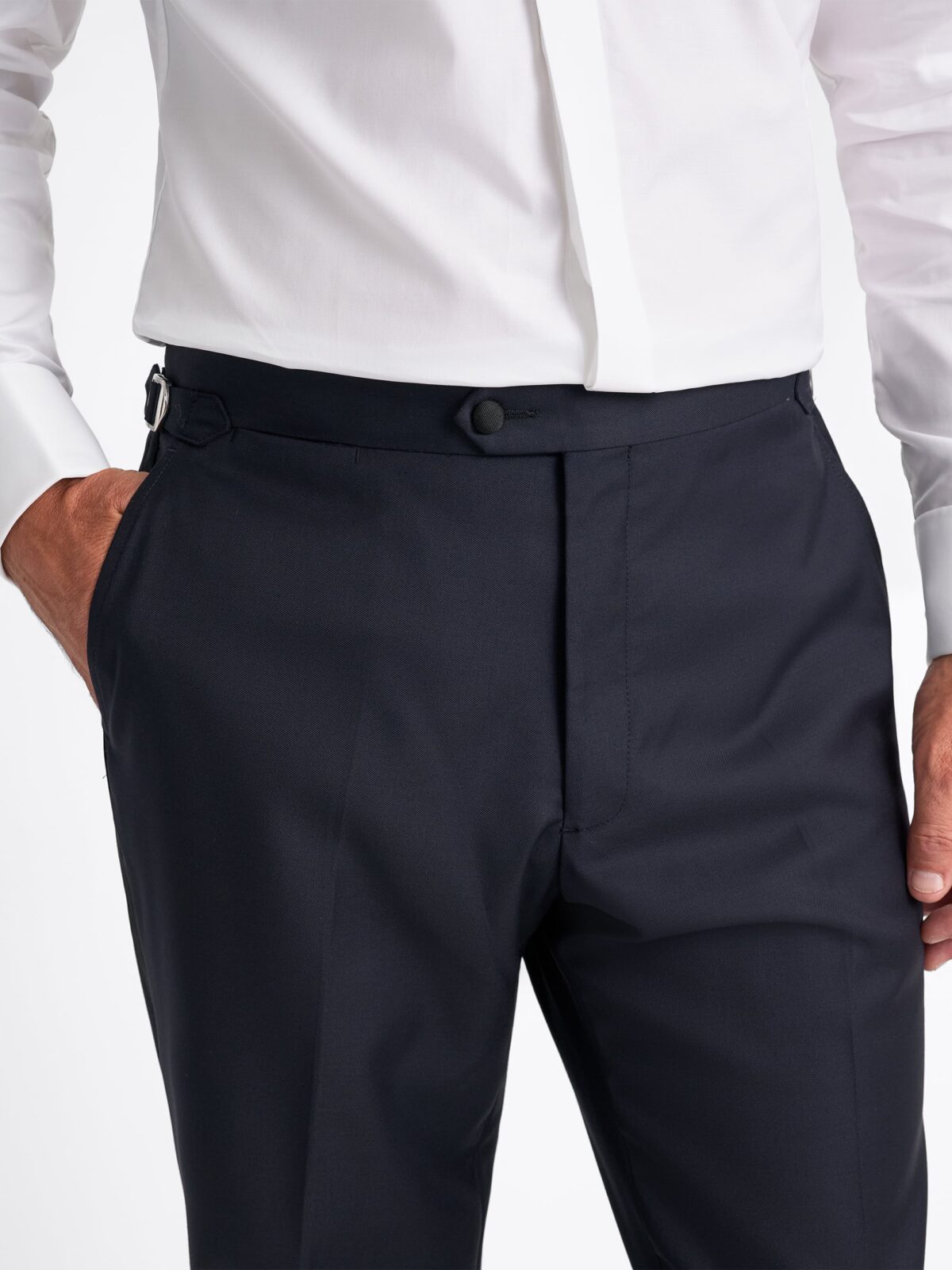 VBC Midnight Navy Allen Tuxedo Pant - Custom Fit Tailored Clothing