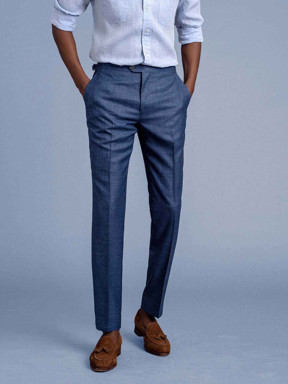 Louis Philippe Formal Trousers : Buy Louis Philippe Men Grey Slim Formal  Trousers Online | Nykaa Fashion
