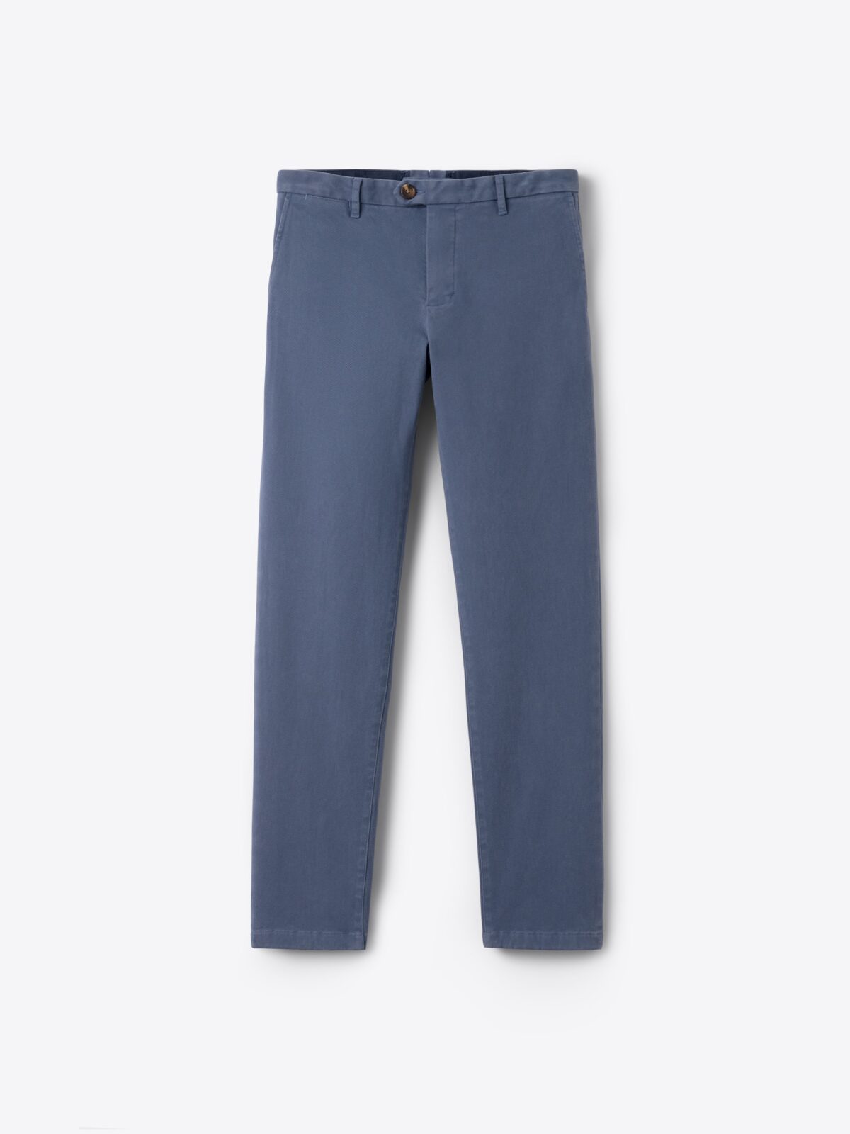 【PORTERNA】Rodman Brushed Trousers Brenta Slate Delave Brushed Stretch Cotton Chino - Custom