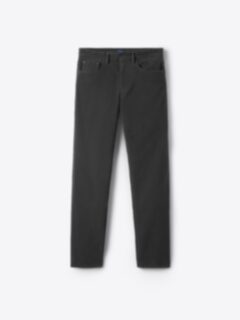 Shop Biella Charcoal Stretch Moleskin 5-Pocket