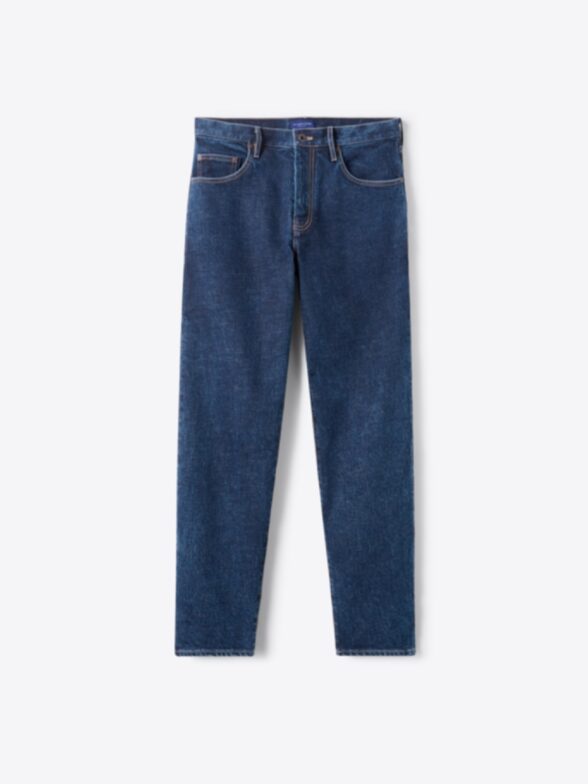 Thumb Photo of Japanese 14oz Rinse Wash Indigo Stretch Jeans
