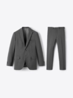 Shop Grey Stretch Wooster Suit