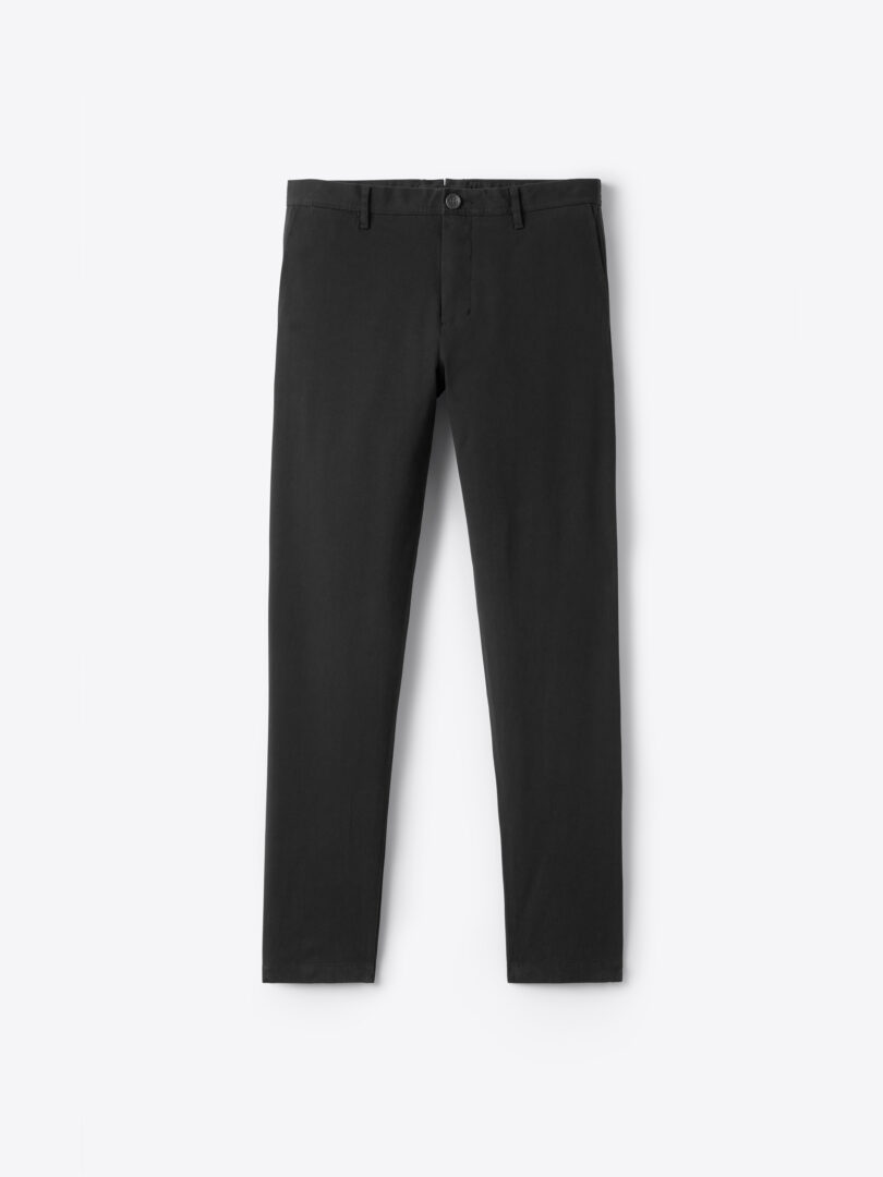 Men’s Bleecker Black Stretch Cotton Chino Thumb