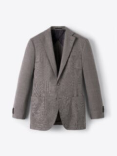 Shop Reda Taupe Hopsack Bedford Jacket