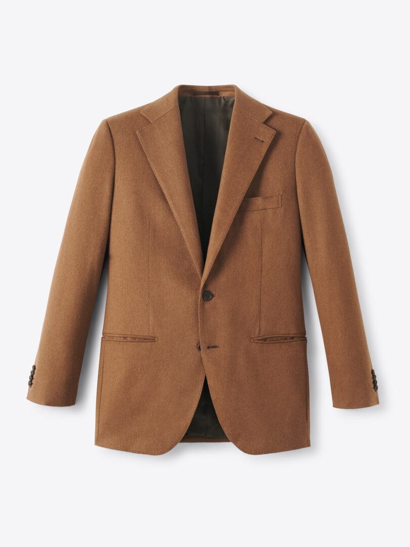 Men’s Tollegno Dark Camelhair Jacket Thumb