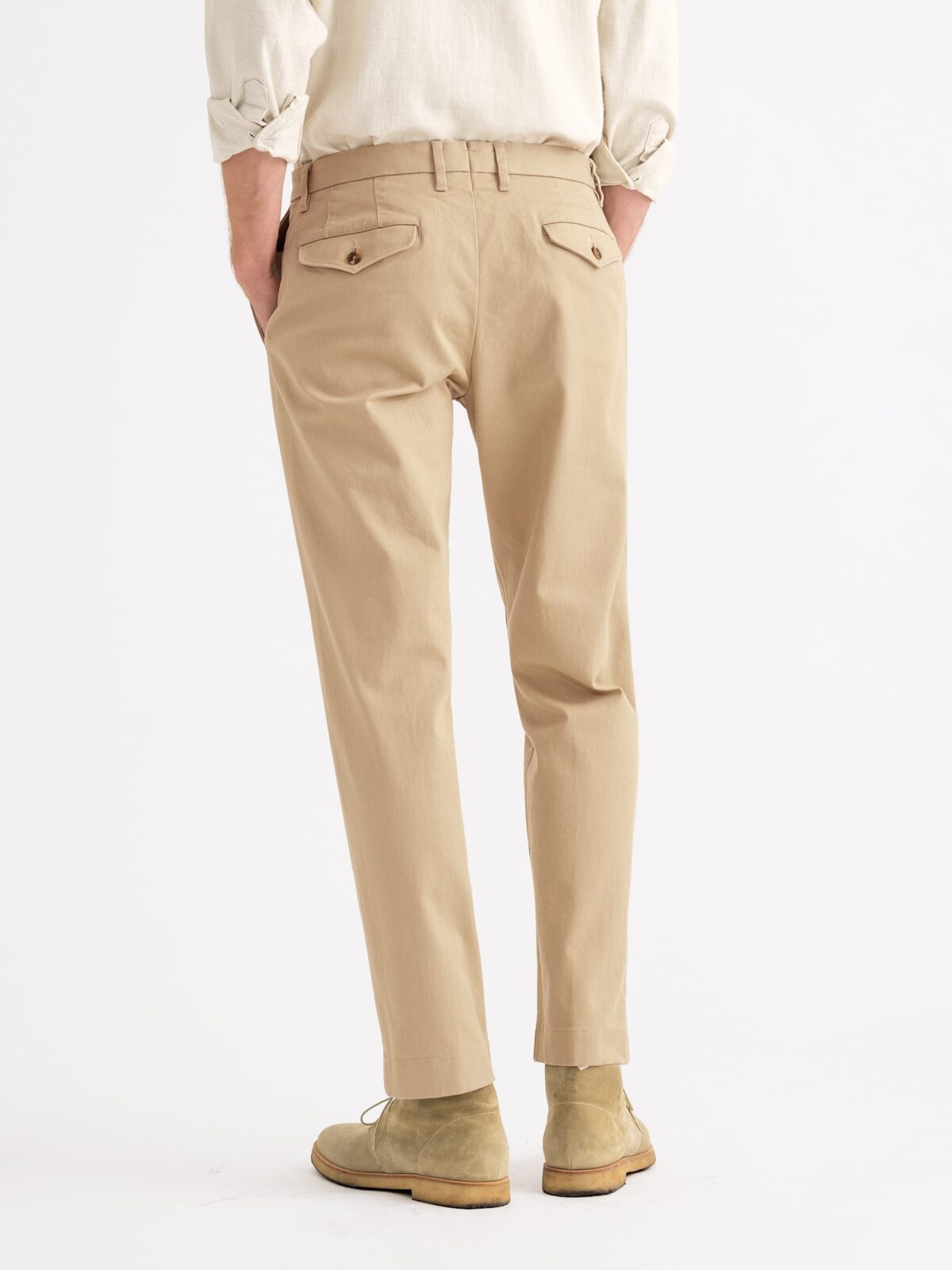 Japanese Khaki Heavyweight Stretch Chino