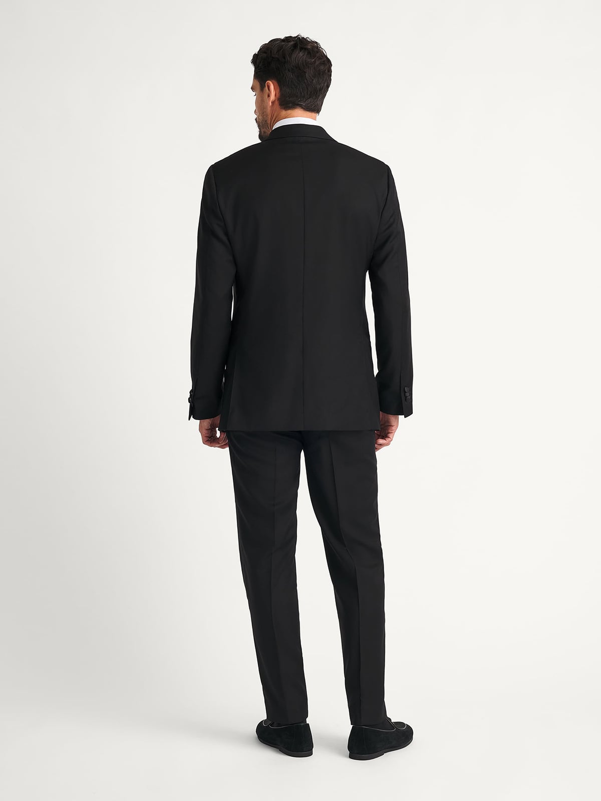 Proper Cloth Peak Lapel Allen Men's Custom Tuxedo