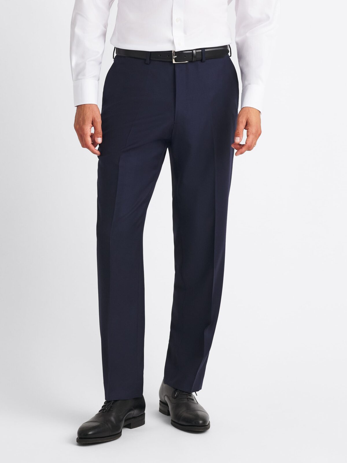 パンツ BROCHURE 1P WOOL SLACKS NAVY BROCHURE 1P WOOL SLACKS NAVY パンツ