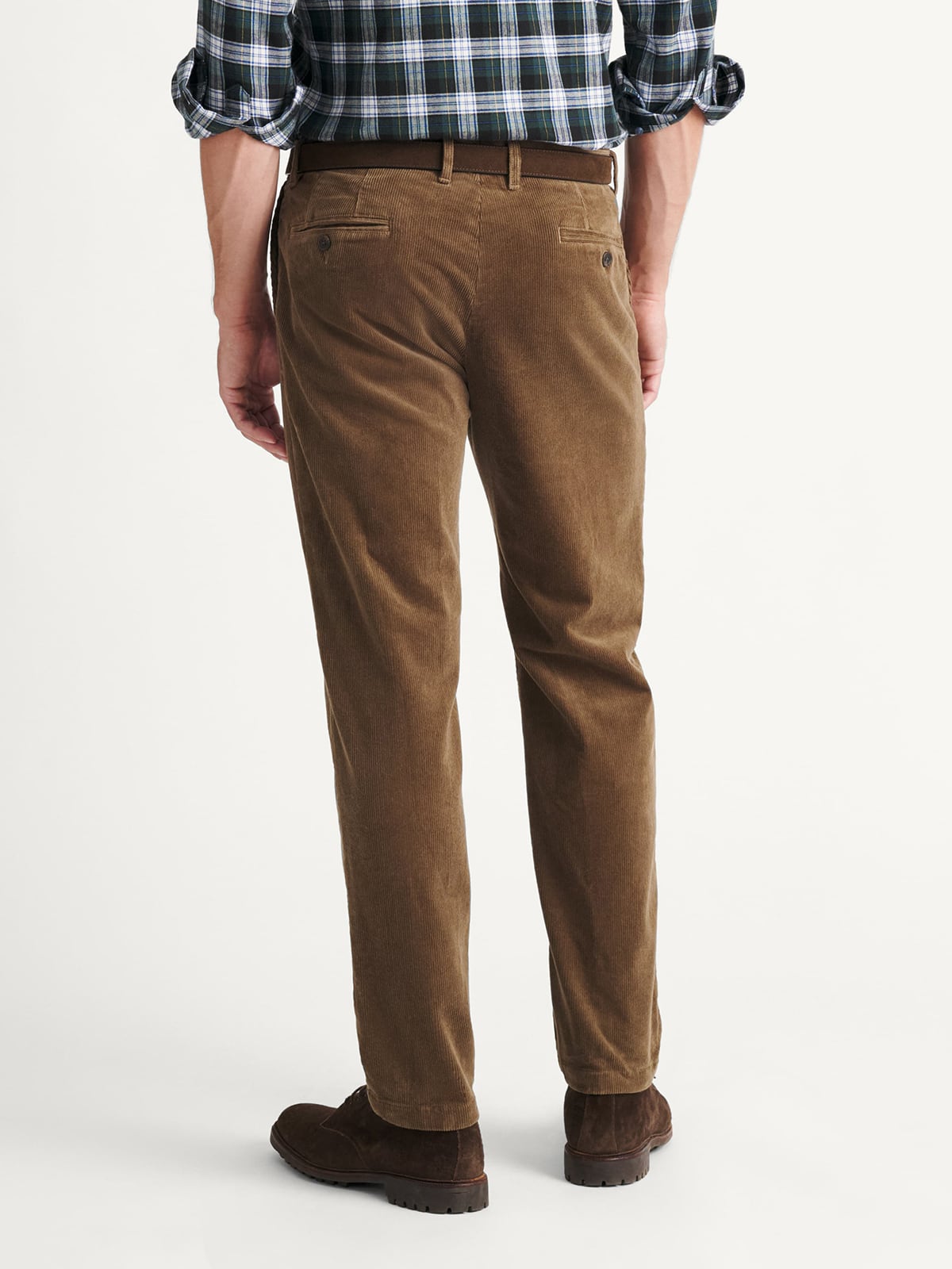 Proper Cloth Stratton Brown Stretch Corduroy